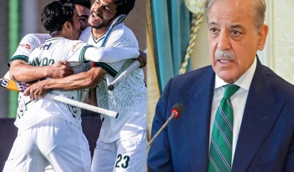 وزیر اعظم کا — وزیرِ اعظم کا قومی ہاکی ٹیم لئی انعام کا اعلان