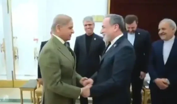 "وزیراعظم شہباز شریف ملاقات ایرانی وزیرِ خارجہ"