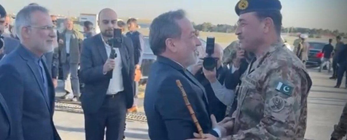 چیف آف آرمی سٹاف تہران میں