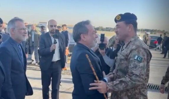 چیف آف آرمی سٹاف تہران میں