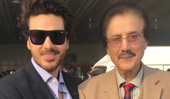 "احسن خان کے پیو انتقال کی خبریں"